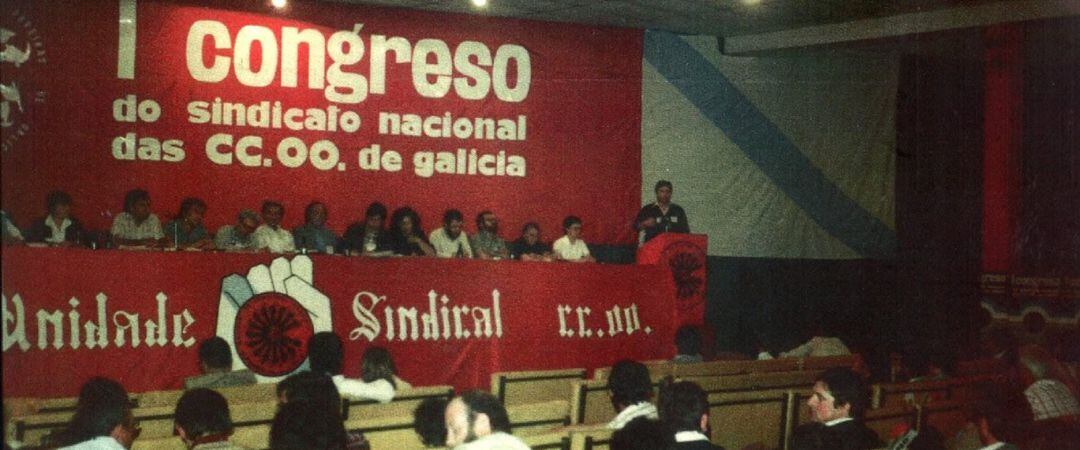 Imagen del I Congreso, del que Enrique Veira salió elegido miembro de la Executiva