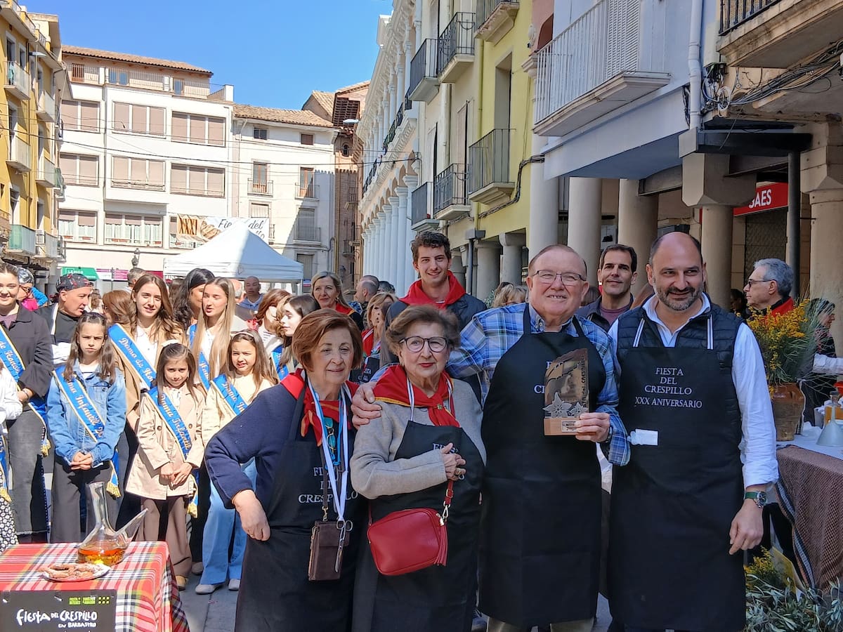 Los crespillos toman Barbastro