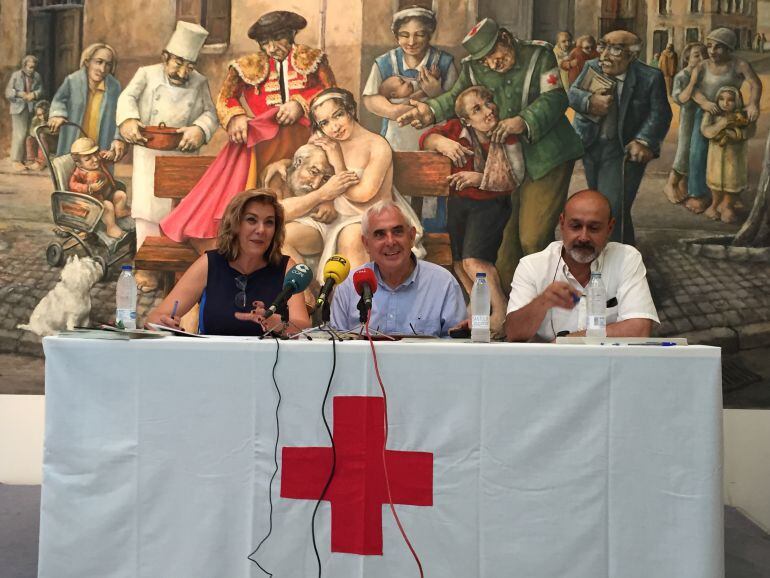 Presentación de la memoria de actividad 2014 de Cruz Roja en Palencia.