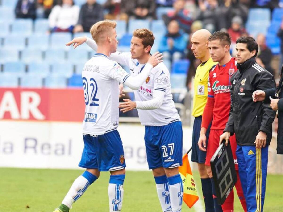 El Numancia frena al Real Zaragoza en La Romareda (2-2)