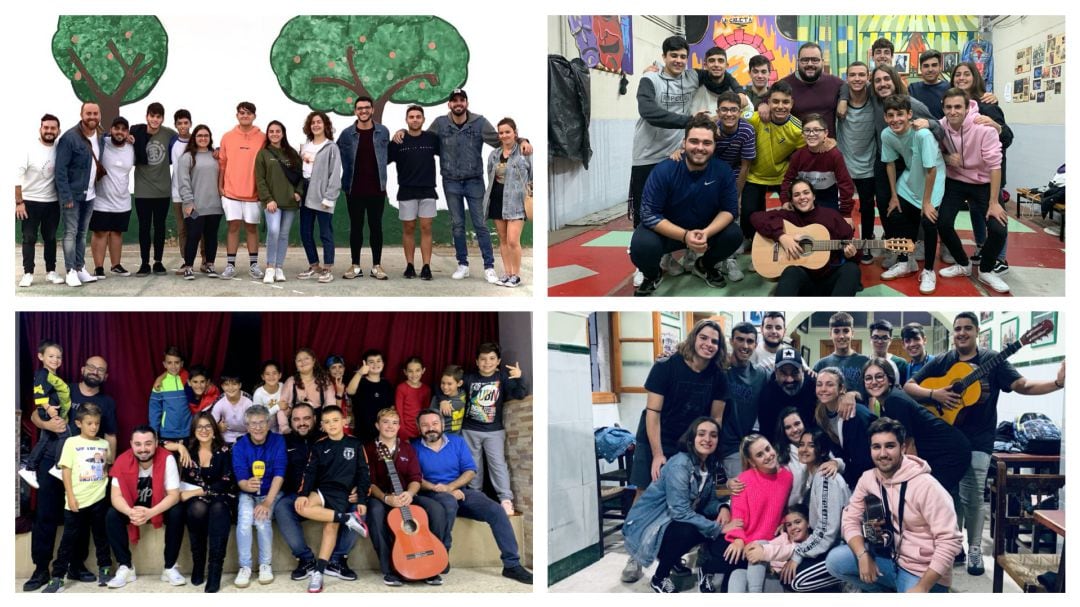 Algunos de los grupos que participarán en el concurso de la cantera del Carnaval de Cádiz