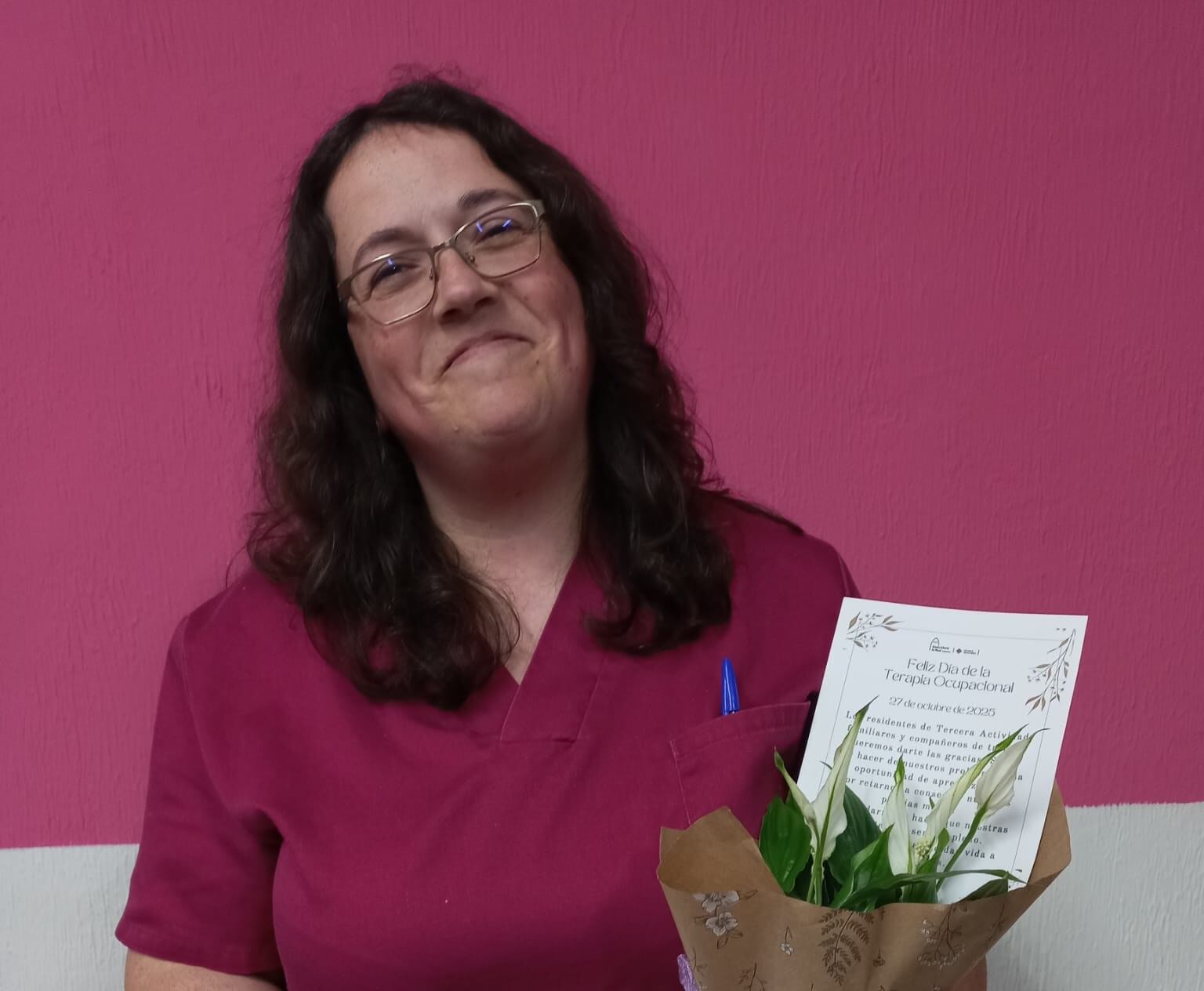 Sonia García, terapeuta del centro Tercera Actividad de Aguilar de Campoo