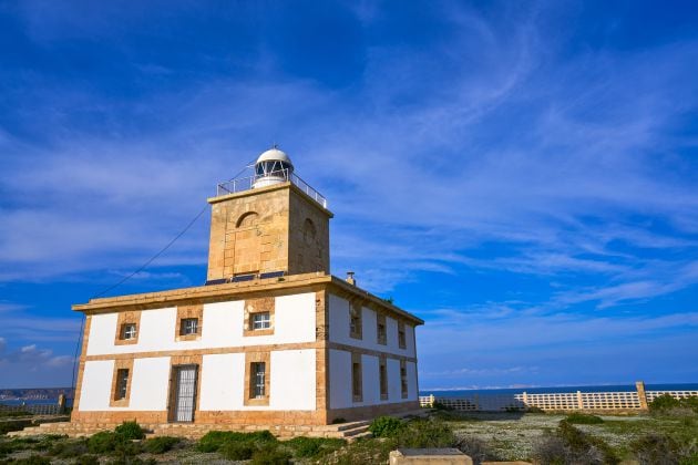 Edificio del faro de Tabarca