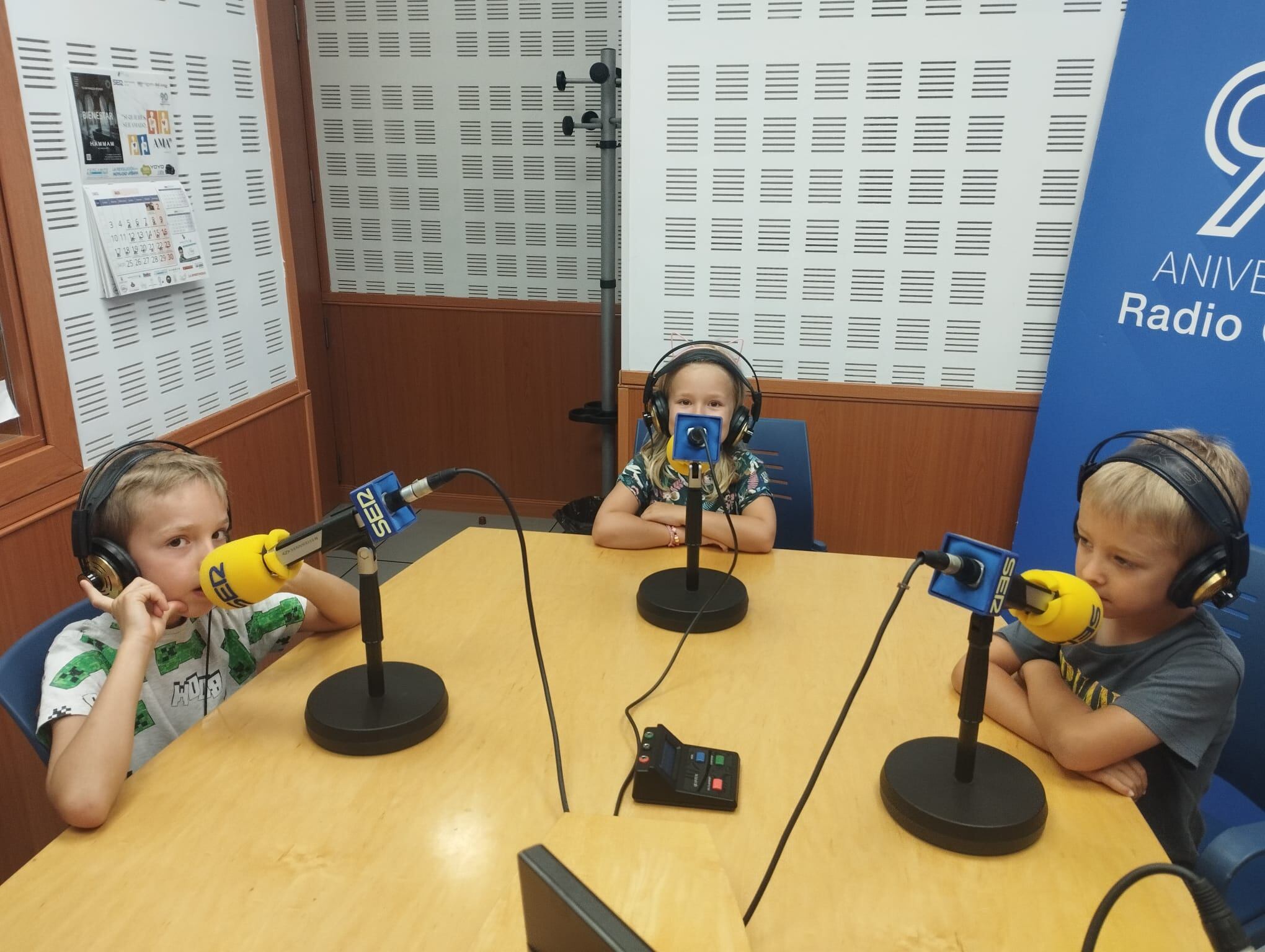 Sección de cine familiar con Elliot, Lena y Luca, en Radio Córdoba.