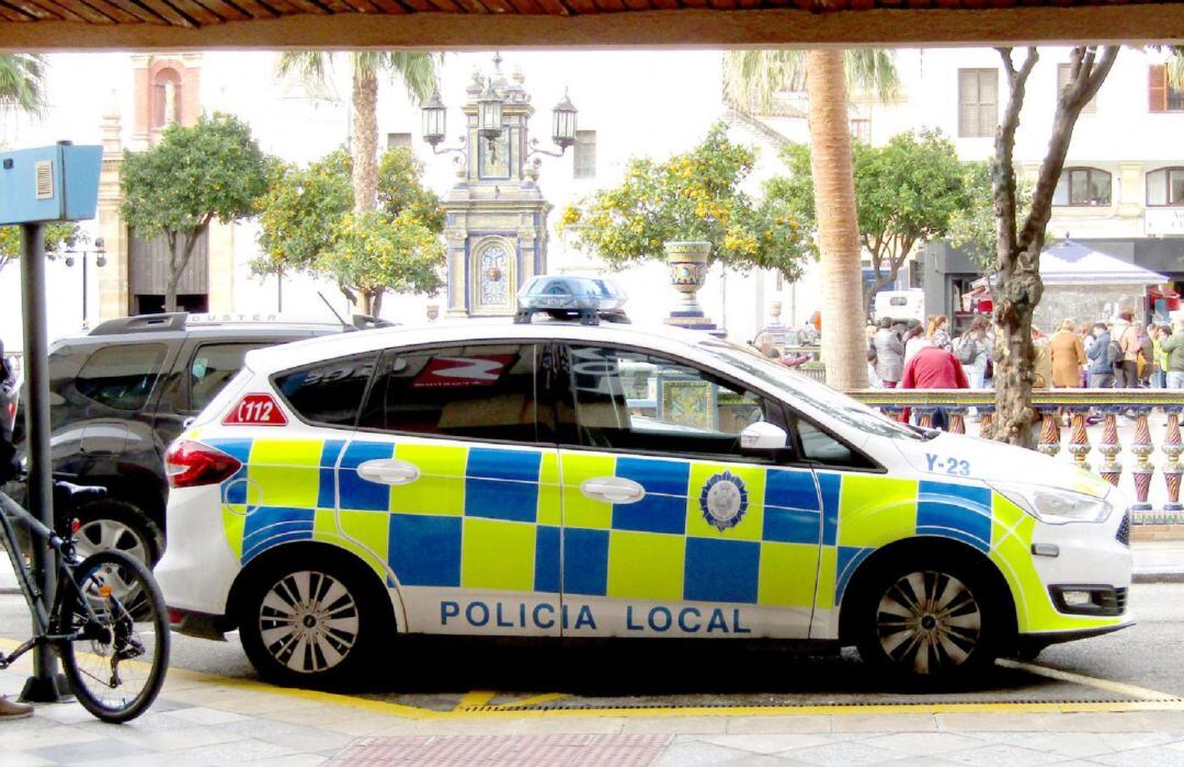 Policía Local en Algeciras.