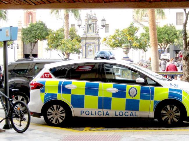 Policía Local en Algeciras.