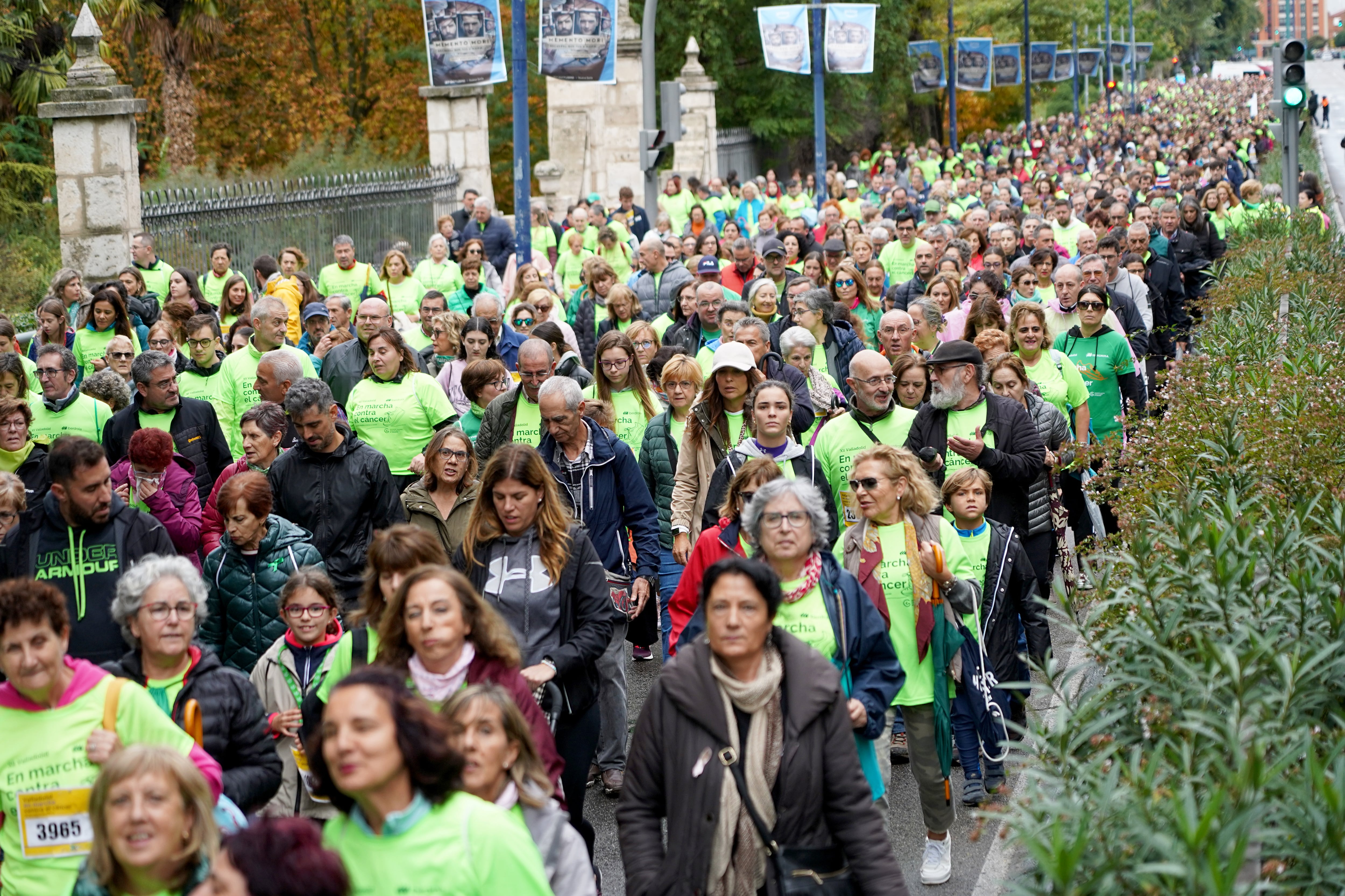 XII Marcha Valladolid Contra el Cáncer organizada por la AECC