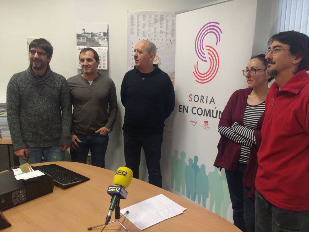Sorian@s ya es partido político y concurrirá con IU como Soria en Común.