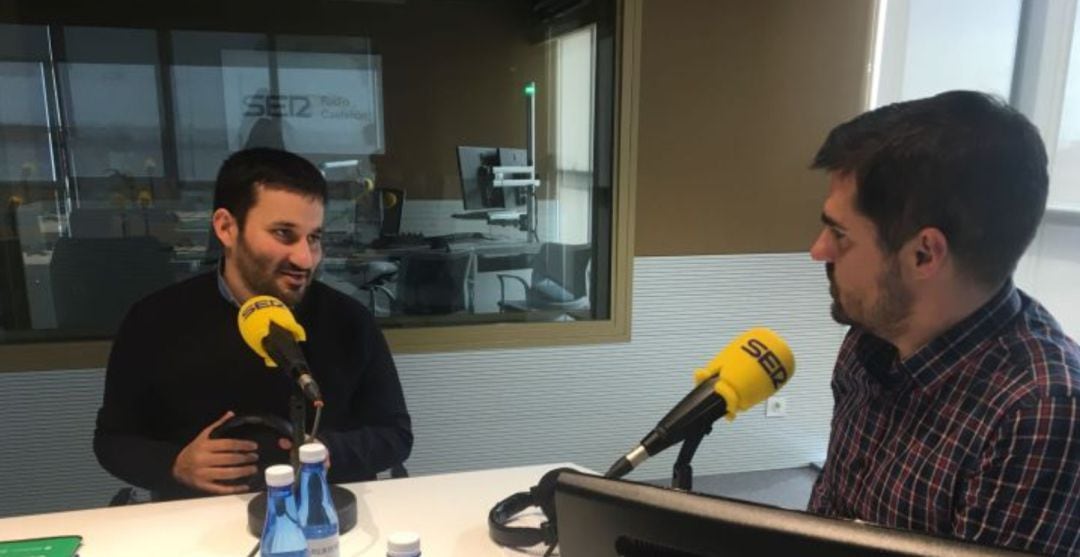 Vicent Marzà en Radio Castellón. Imagen de archivo