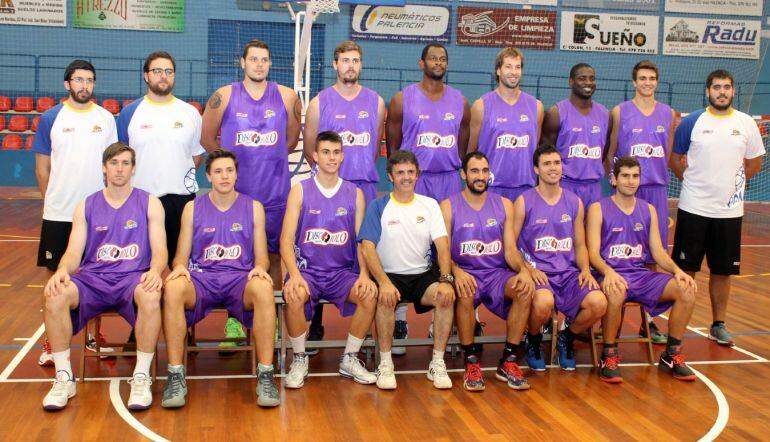 Primer día de entrenamiento del Quesos Cerrato Palencia
