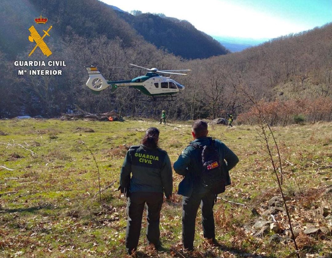 Equipos de rescate de la Guardia Civil