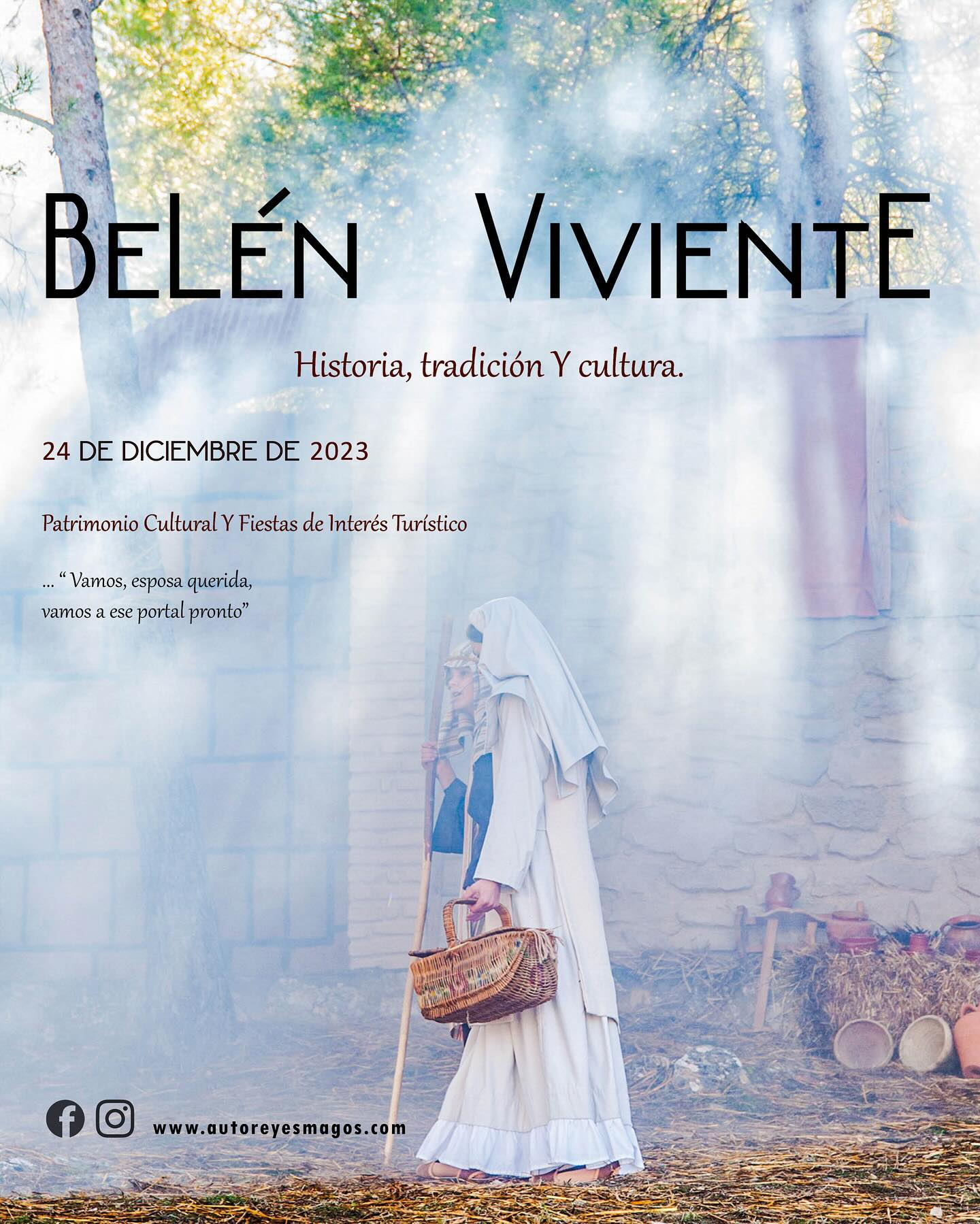 Cartel Belén Viviente