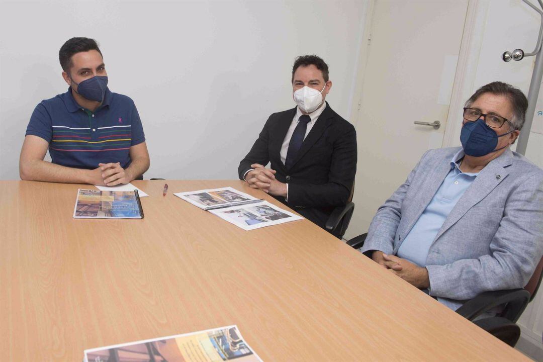 Un momento de la reunión.