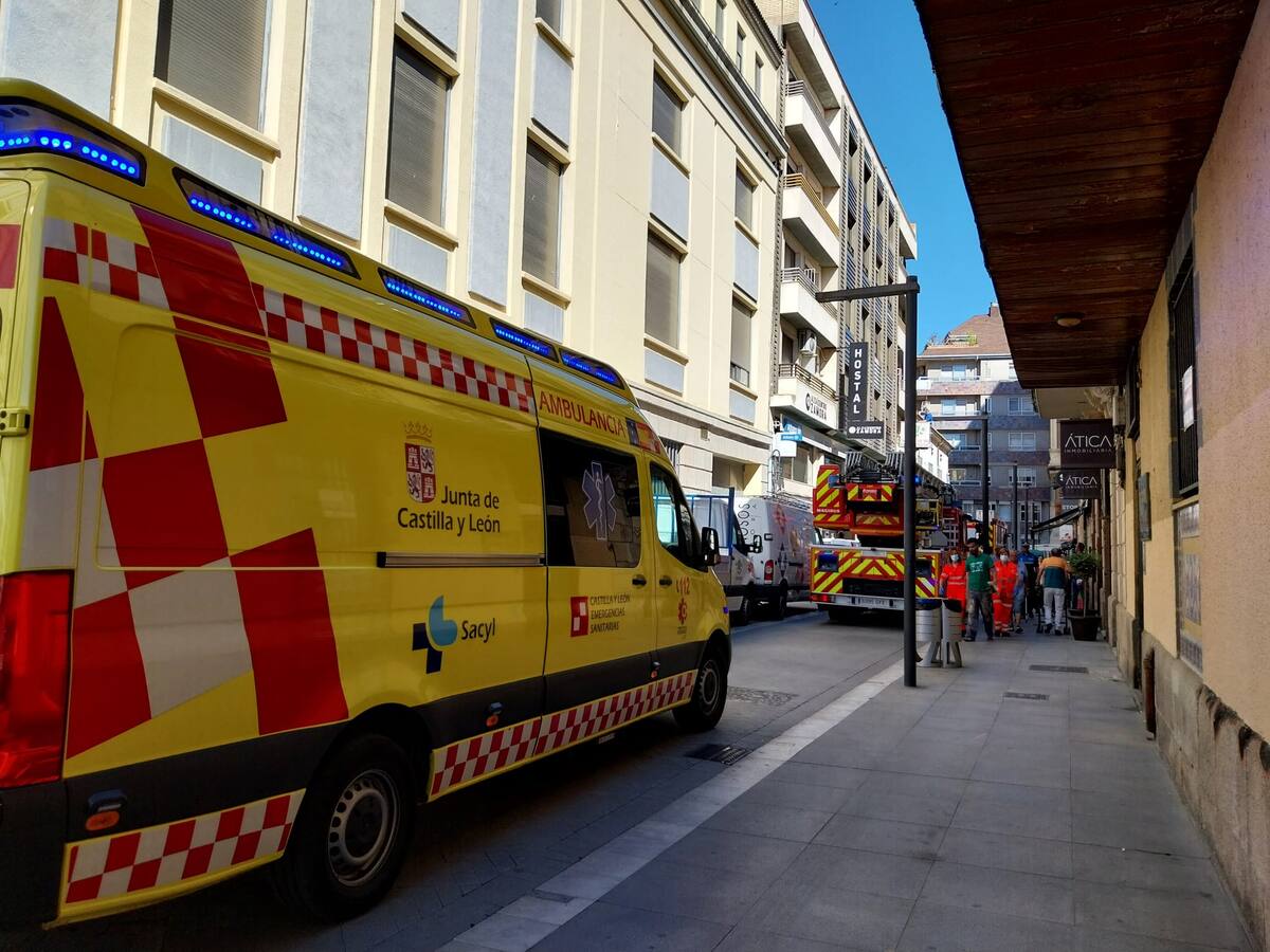 Herido un trabajador por intoxicación de humo