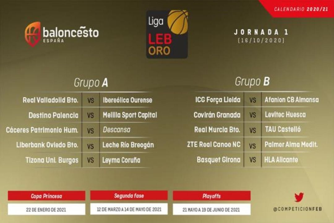 Calendario Leb ORO