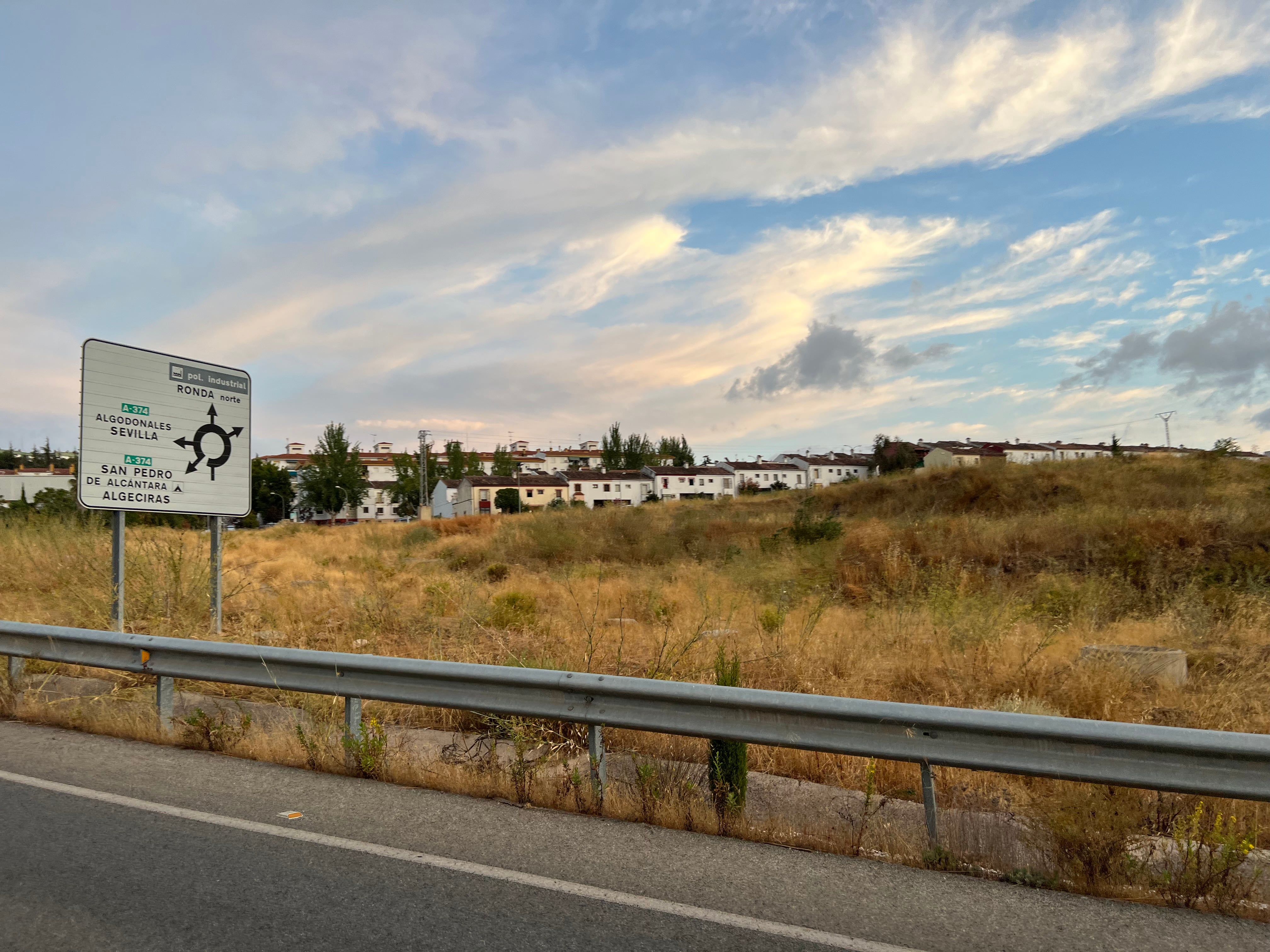 Zona periférica de la barriada donde se prevé la construcción de la nueva urbanización