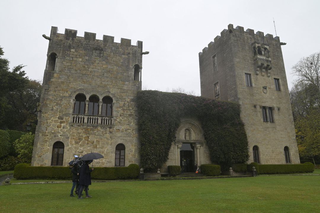 Pazo de Meirás el día de su devolución al Estado, en Sada, A Coruña (Archivo)