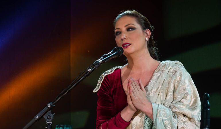 La cantaora granadina Marina Heredia protagonizó un gran recital este sábado en el Lope de Vega