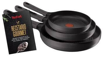 Set de 3 Sartenes de aluminio fundido (20, 24 y 28 cm)