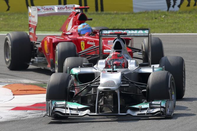 El brasileño consiguió adelantar a Button en la primera vuelta