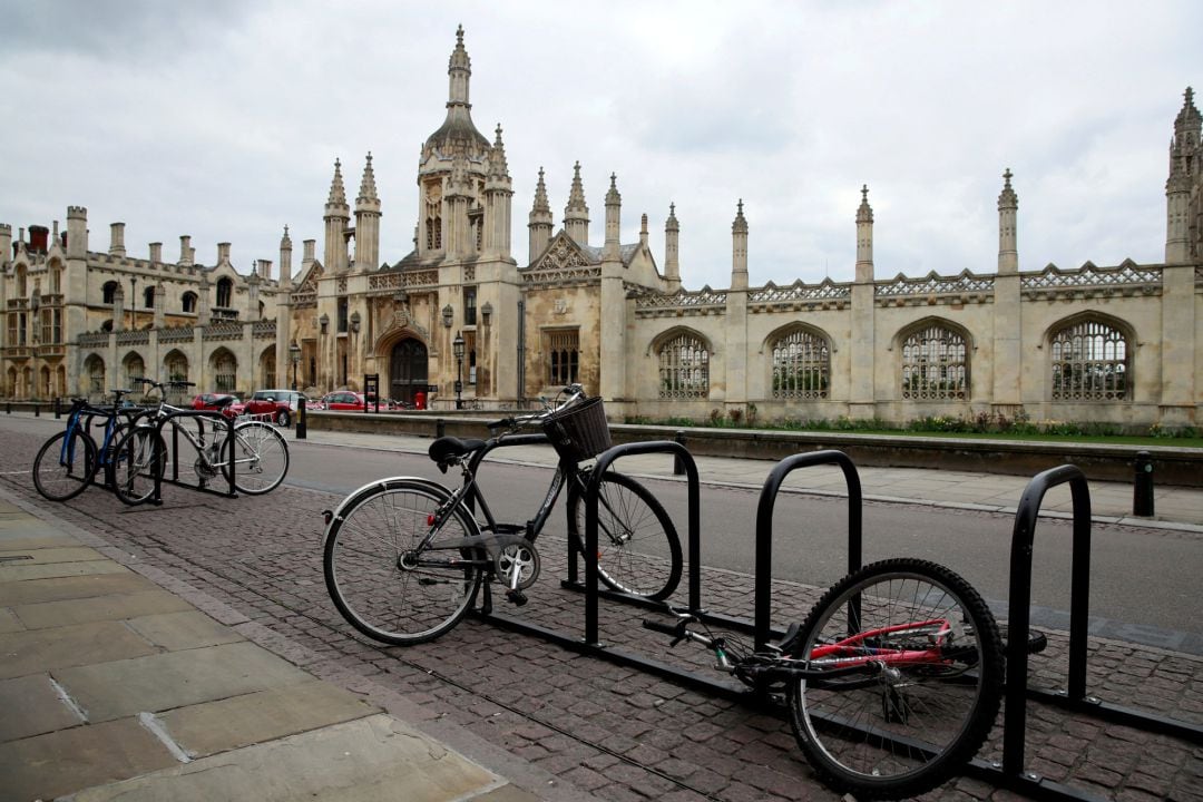 La fachada de la Univesidad de Cambridge