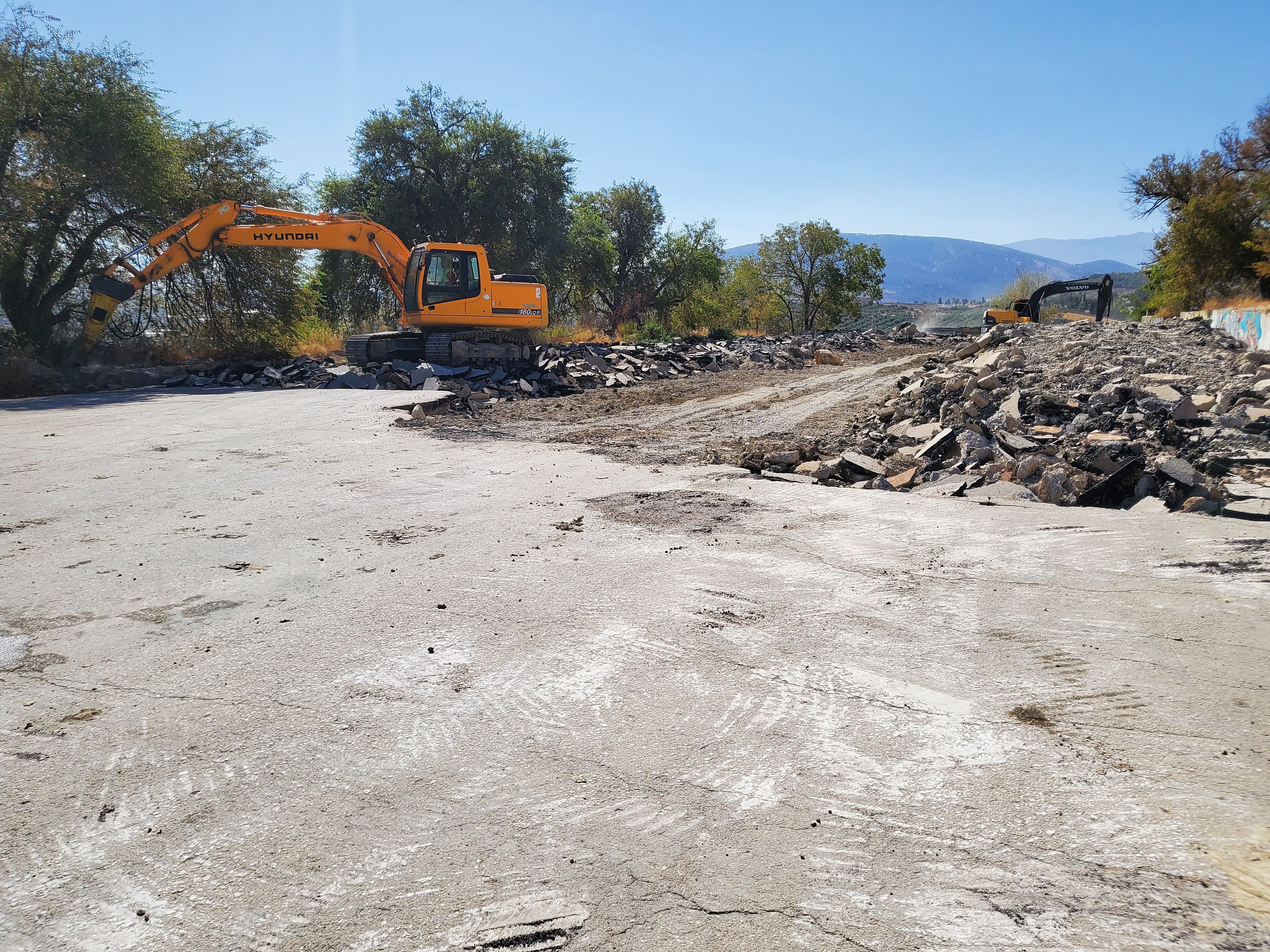 Obras de la nueva residencia que albergará el Polígono del Valle.
