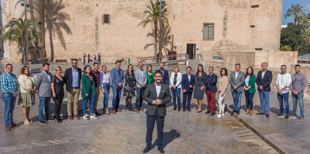Candidatura de Contigo Elche en las elecciones municipales