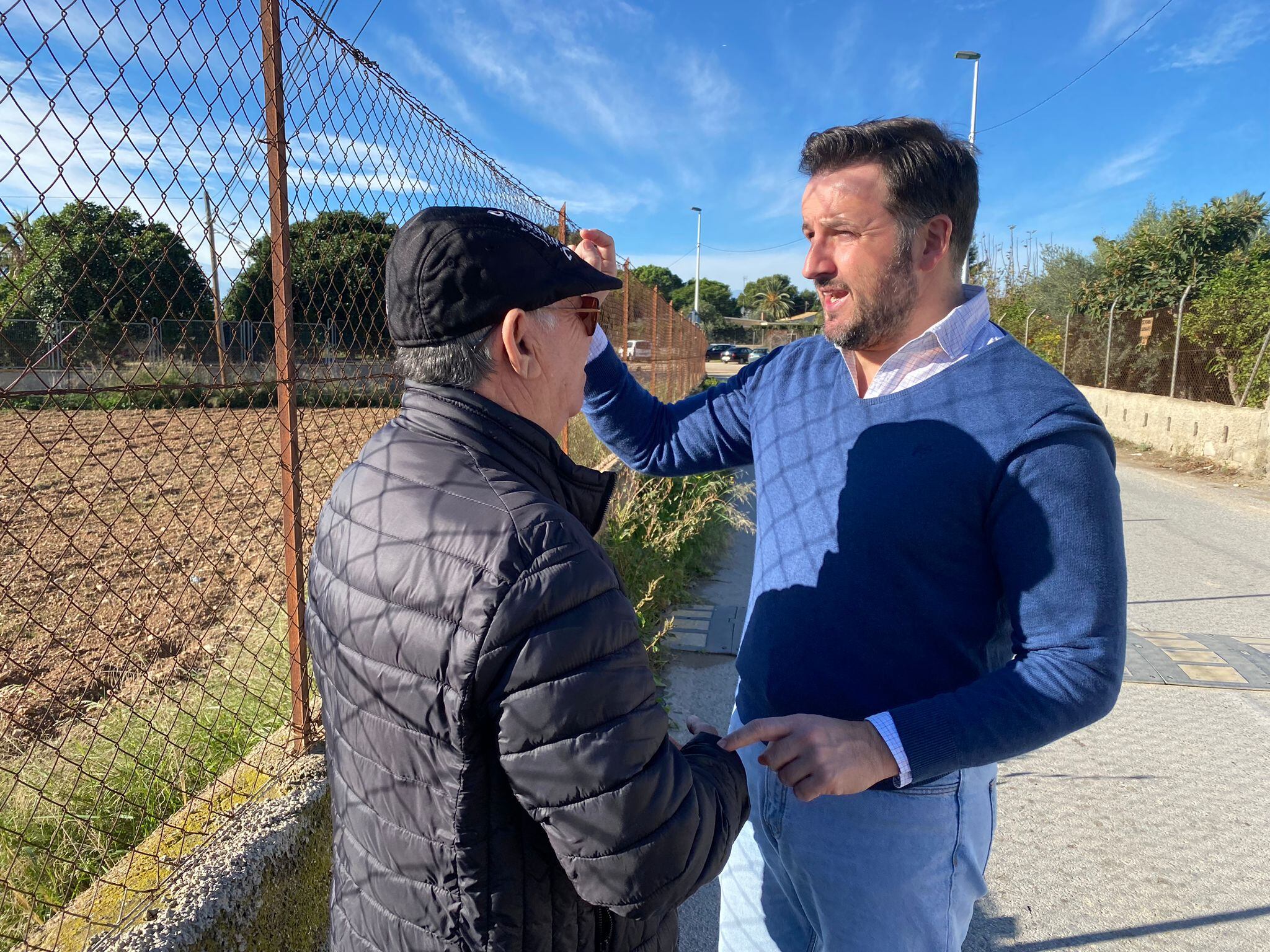 Pablo Ruz, presidente del PP de Elche, en La Galia