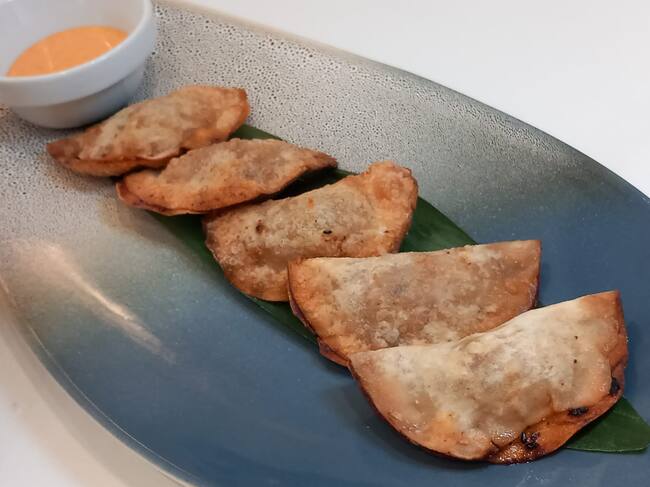 Gyozas de secreto ibérico