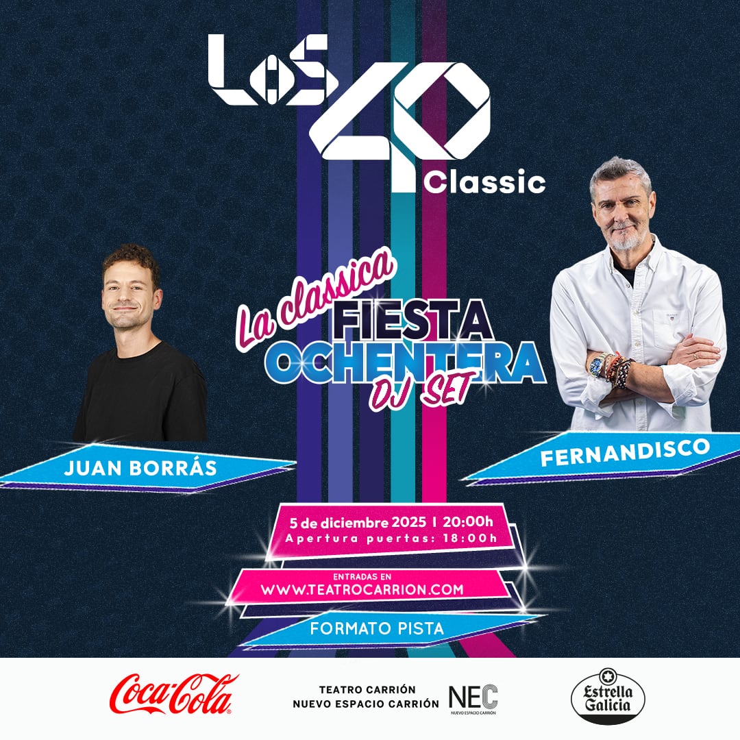 Vuelve La Classica fiesta ochentera dj SET de LOS40 CLASSIC