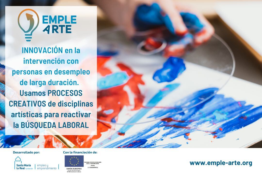 El proyecto EmpleArte de la FSMLR tratará de mejorar la empleabilidad de personas en paro de larga duración