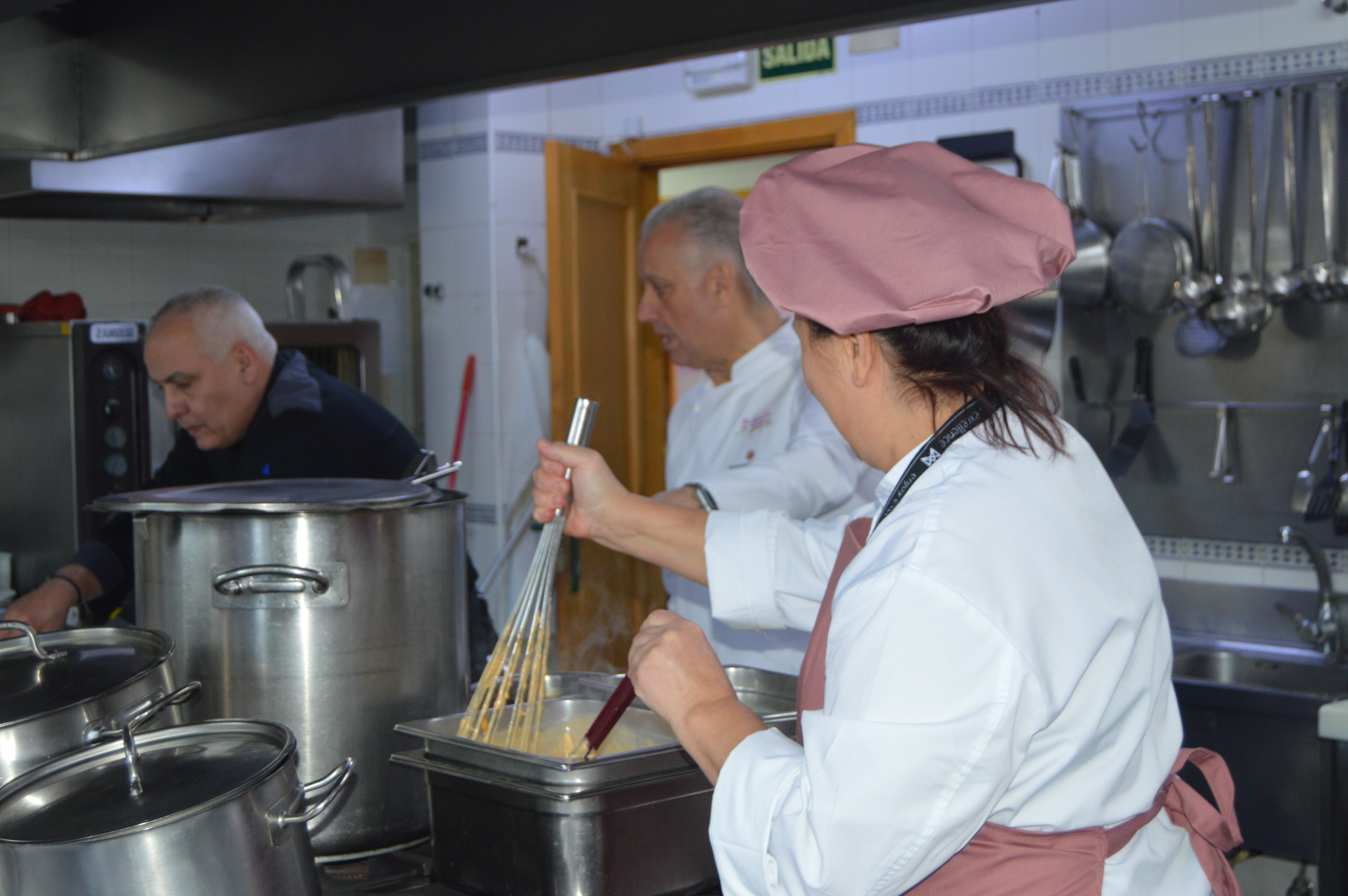 La comida se prepara  pensando en los usuarios