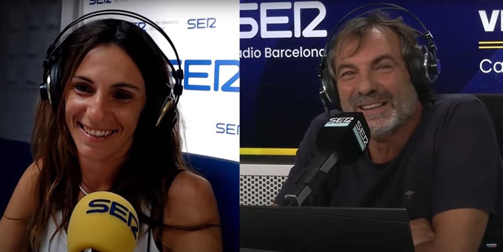 Filla i pare. Es dediquen a salvar vides al mar