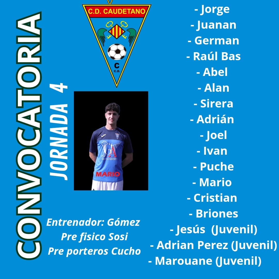 Convocatoria del Caudetano