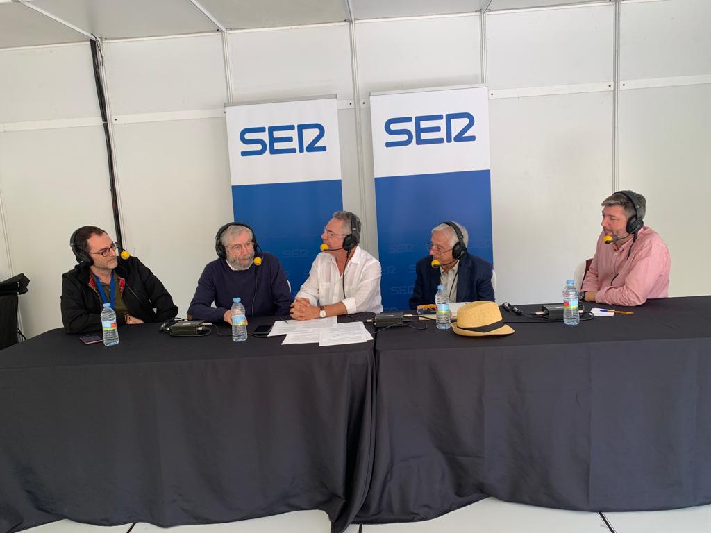 Especial Hoy por Hoy Sevilla en la Feria del Libro: Rafael Jurado, Antonio Muñoz Molina, Salomón Hachuel, Antonio Rodríguez Almodóvar y Julio Vera