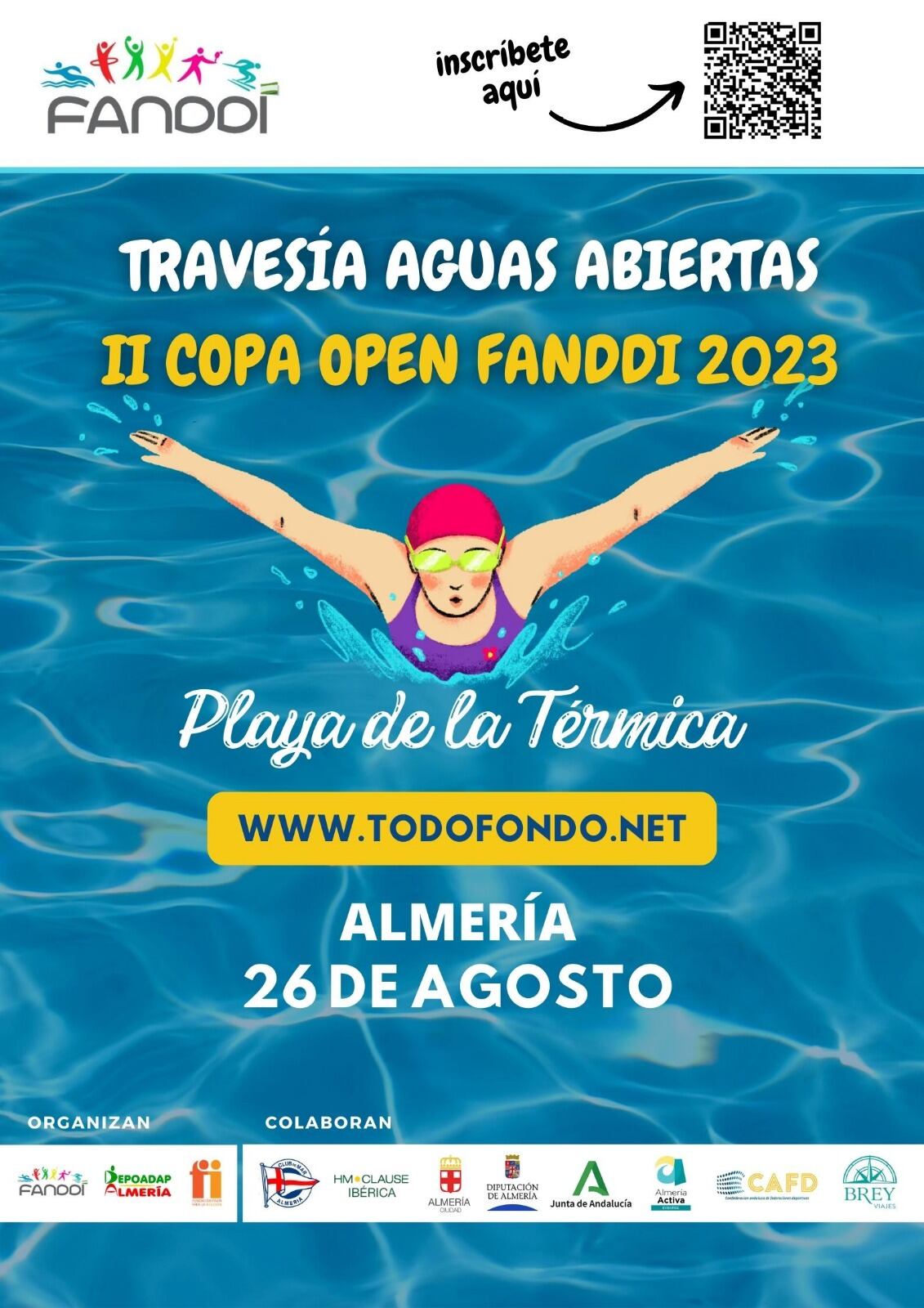 Cartel de un gran evento para la Feria de Almería.