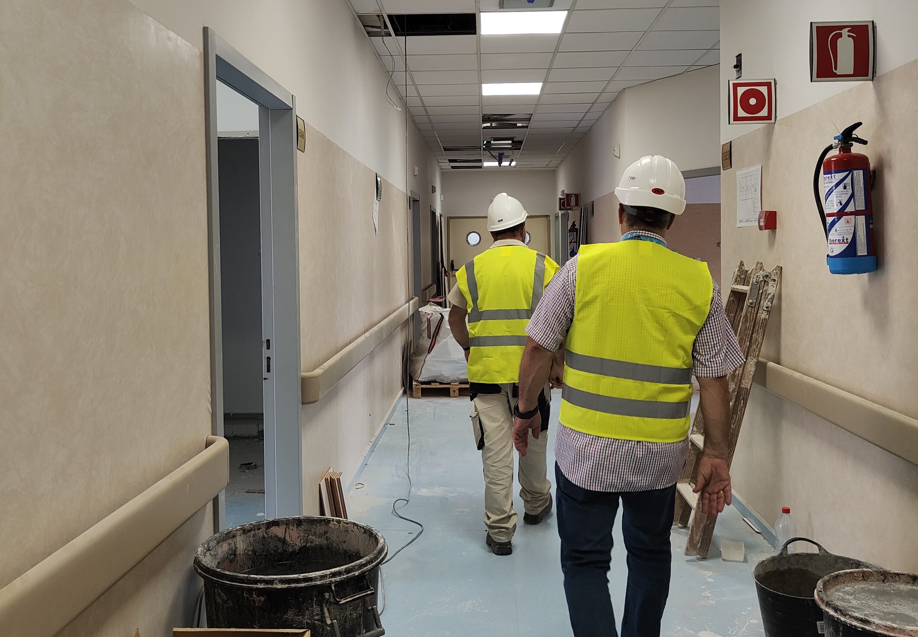 Reformas en el Hospital Civil de Málaga