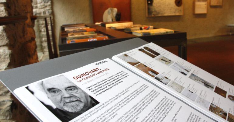 Exposició Guinovart. La connexió amb Miró, a Verdú.