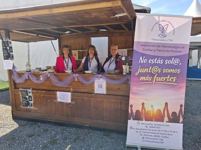Rincón solidario con la Asociación de Fibromialgia Cuéllar y Tierra de Pinares