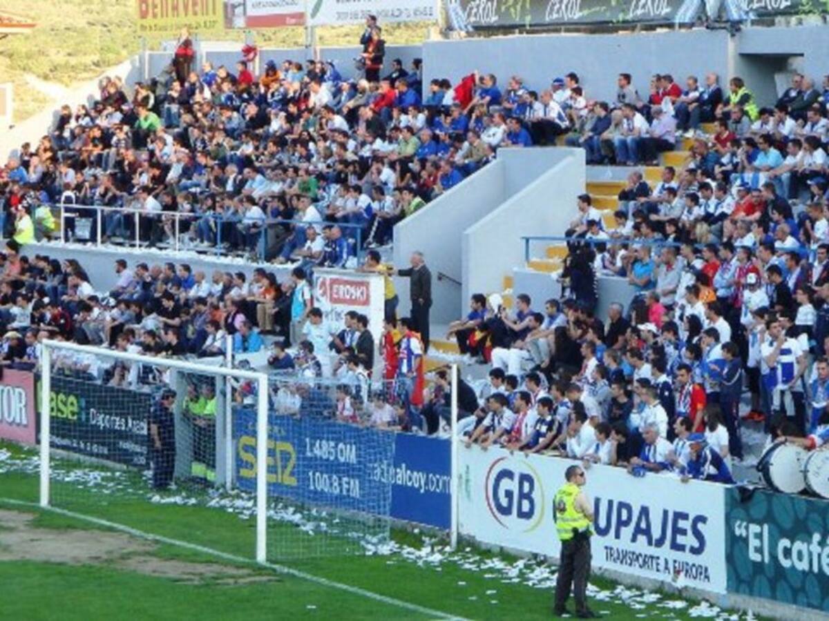 Las entradas para el Alcoyano Levante de Copa del Rey van desde los 5 euros hasta los 40 euros