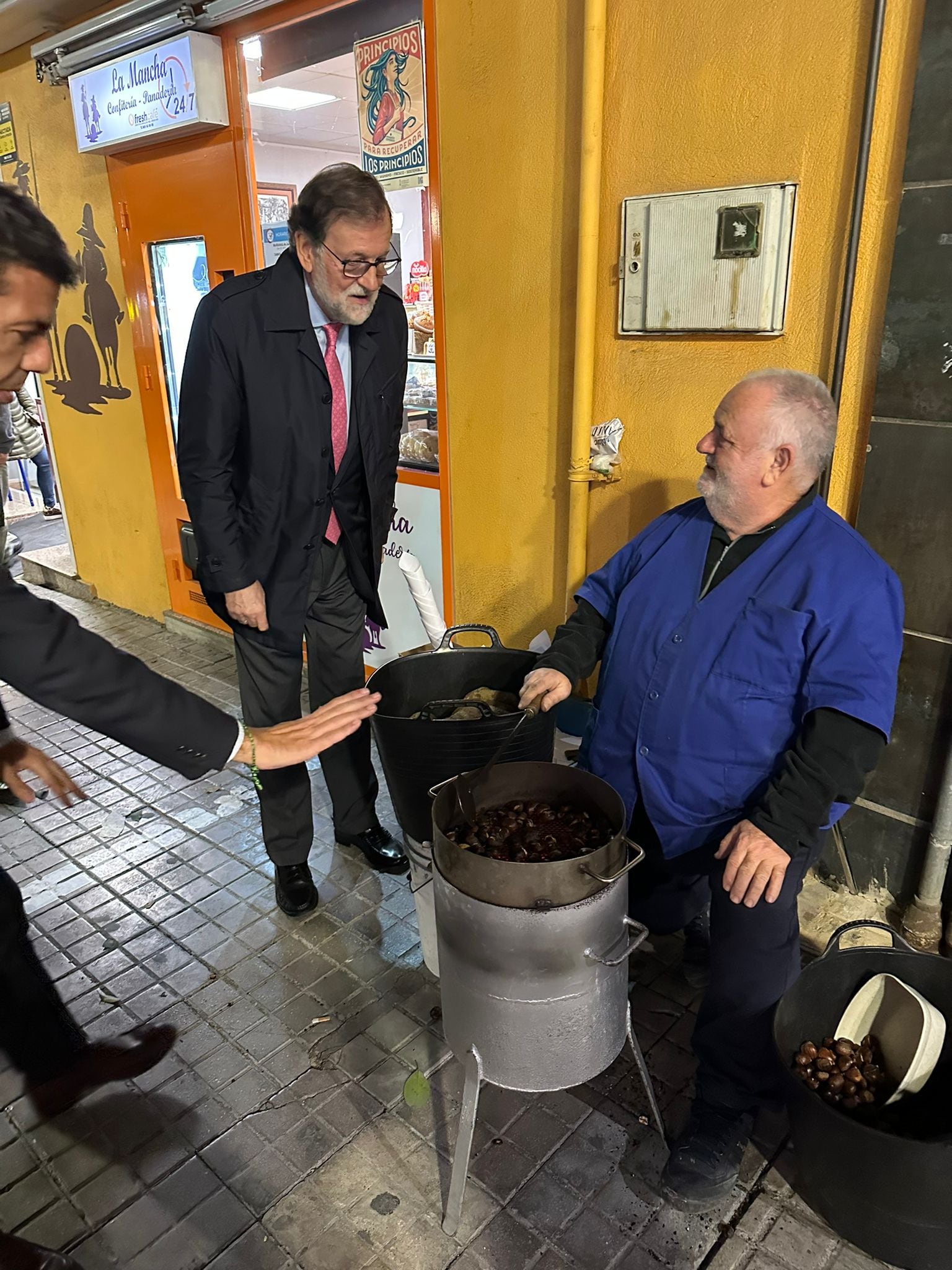 Encuentro con el castañero