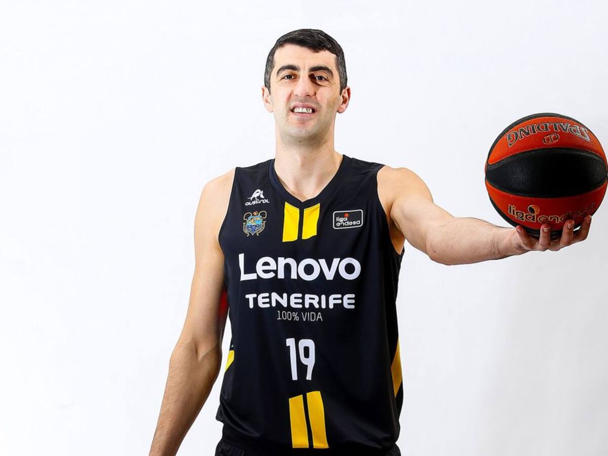 Gio Shermadini: "Mi deseo es poder retirarme en Tenerife"