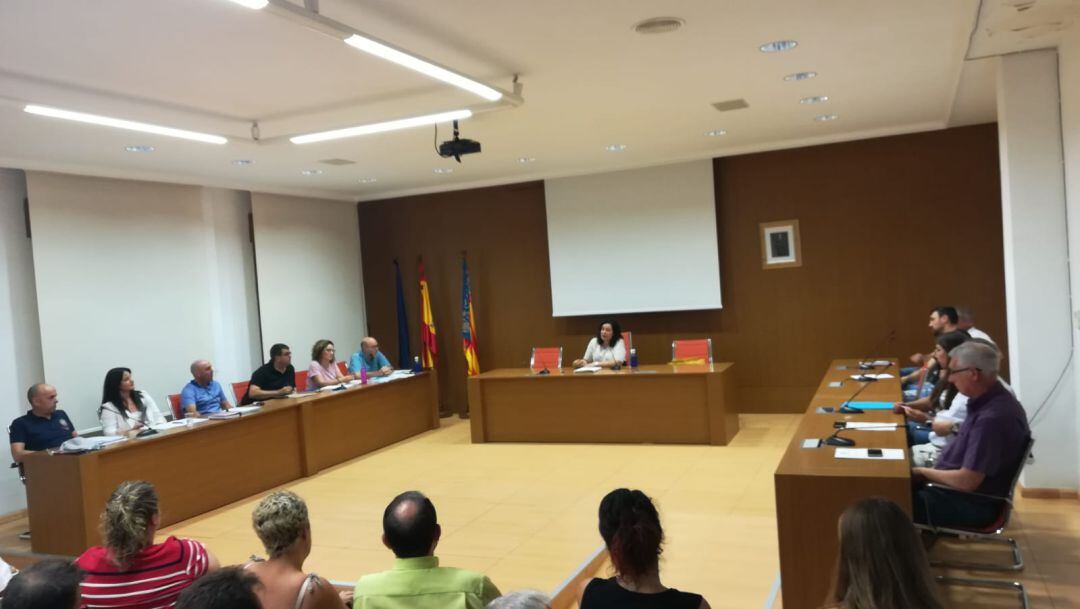 Pleno del Ayuntamiento de Sax