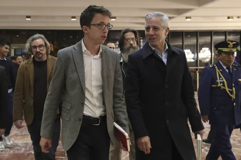 El diputado de la formación española Podemos Íñigo Errejón