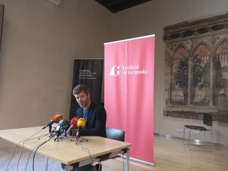 Pablo Heras-Casado haciendo balance del 67º Festival Internacional de Música y Danza de Granada