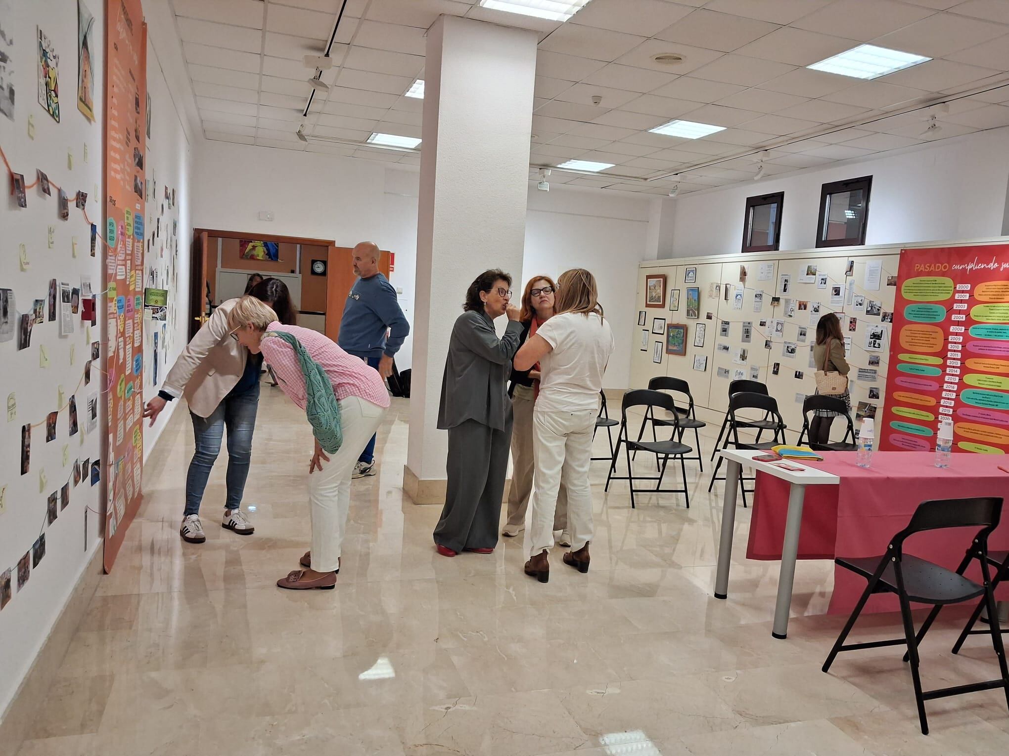 La exposición sobre los 25 años de la asociación Salud Mental Aranda se podrá ver en la Casa de Cultura durante el mes de octubre