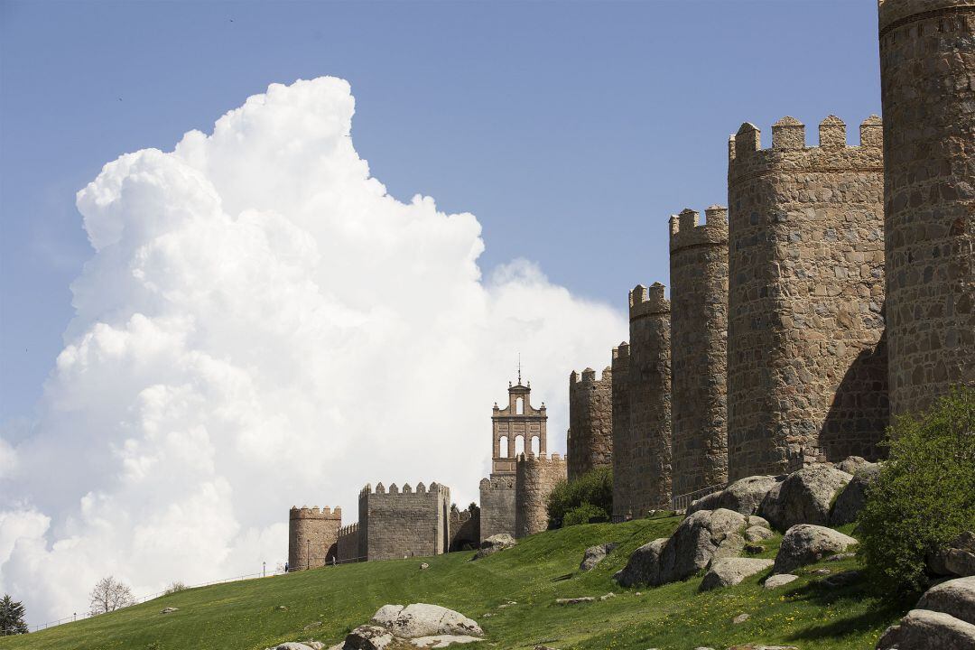 La Muralla de Ávila es uno de los monumentos históricos que está siendo monitorizado