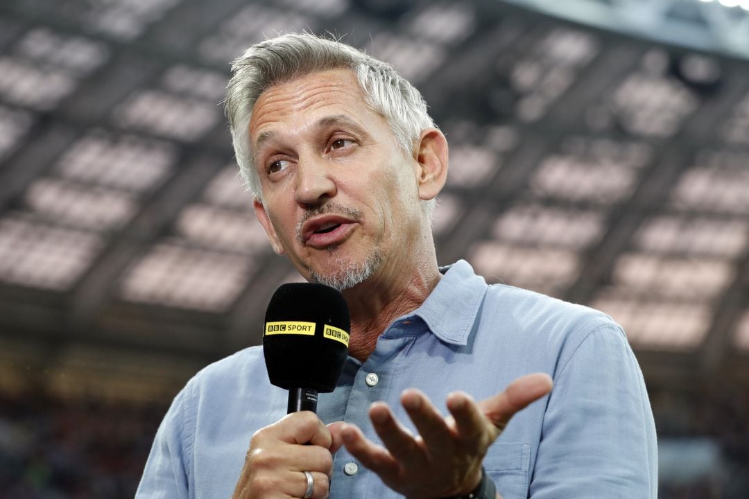 Gary Lineker como comentarista