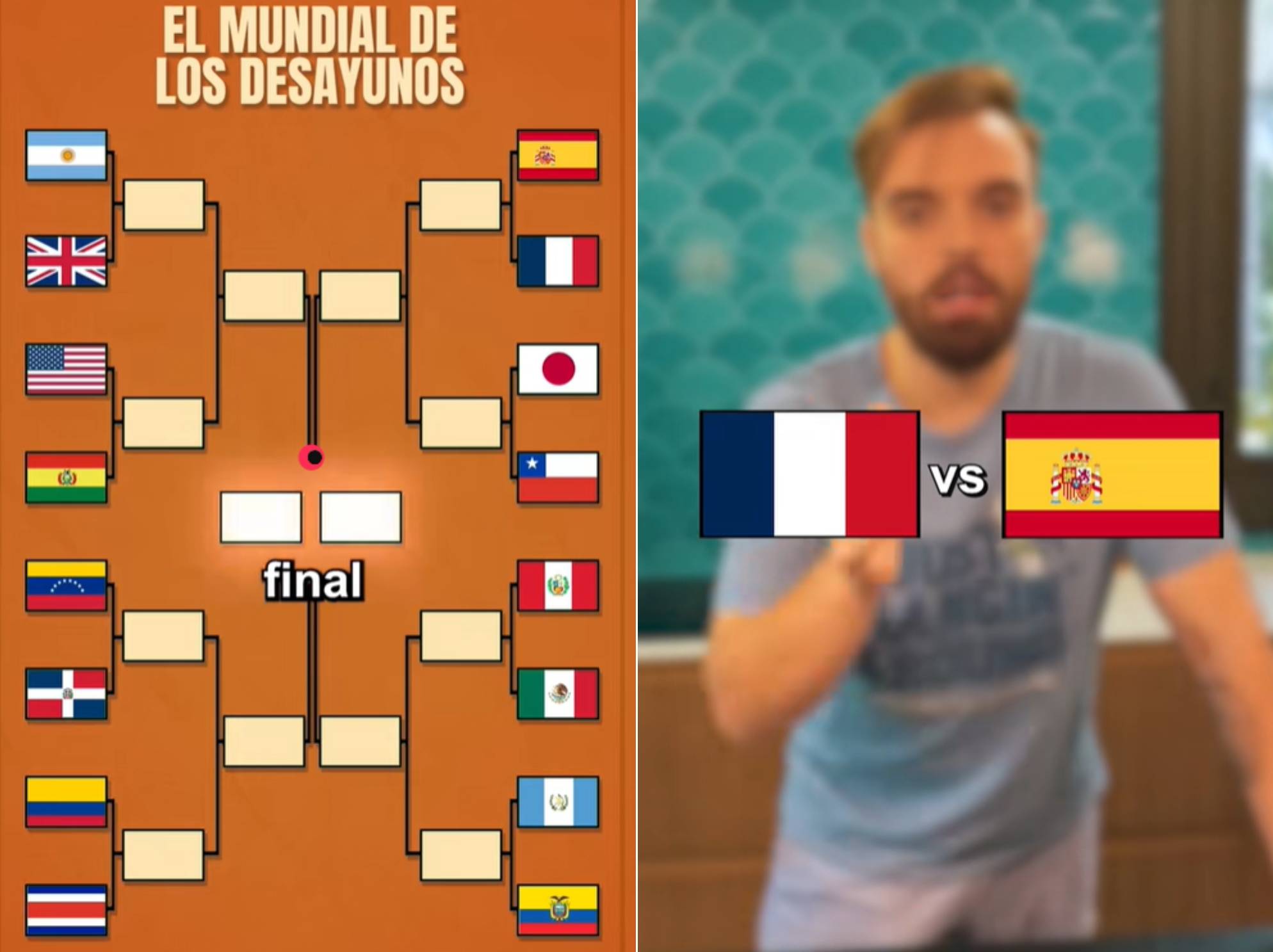 'El Mundial de los Desayunos', organizado por Ibai Llanos.