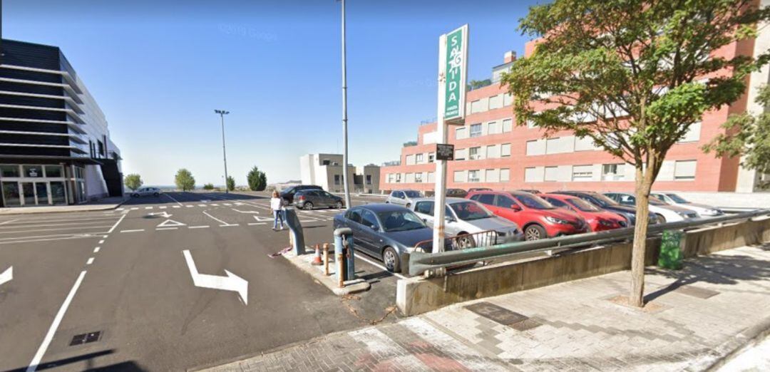 Estacionamiento en el que sucedieron los hechos